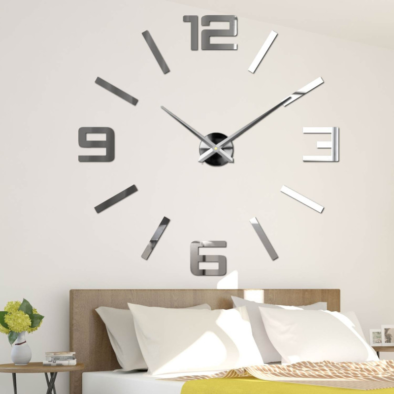Stilvoller Timer mit bis zu 130 cm Durchmesser – schaffen Sie ein originelles Designelement an Ihrer Wand