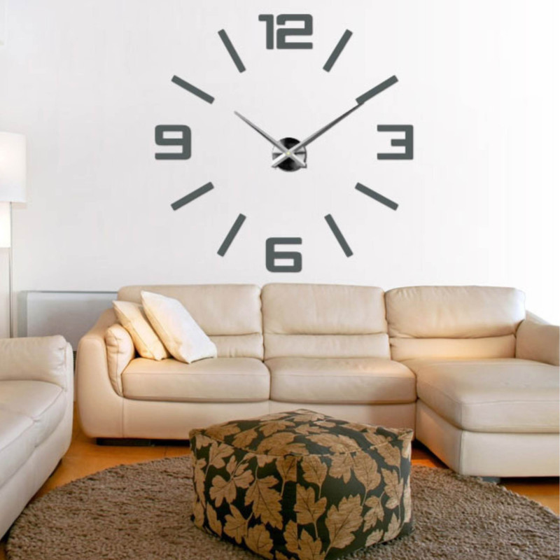 Minimalistische Uhr mit leisem Uhrwerk und einfacher Montage – Eleganz für Ihr Zuhause.