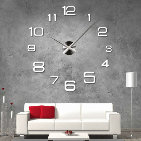 Aufkleber Uhr an der Wand DIY Aufkleber Uhr an der Wand DIY