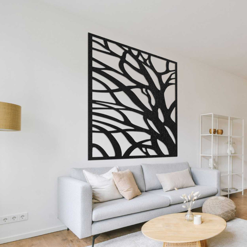 Wandbild aus Holz Zweige des Lebens - UBILE