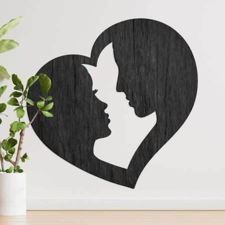 großes Bild an der Wand großes Bild an der Wand