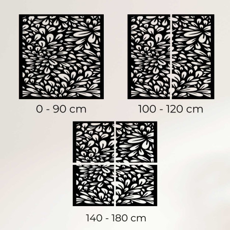 Handgefertigte Holzdekoration mit modernem Design. Handgefertigte Holzdekoration mit modernem Design.
