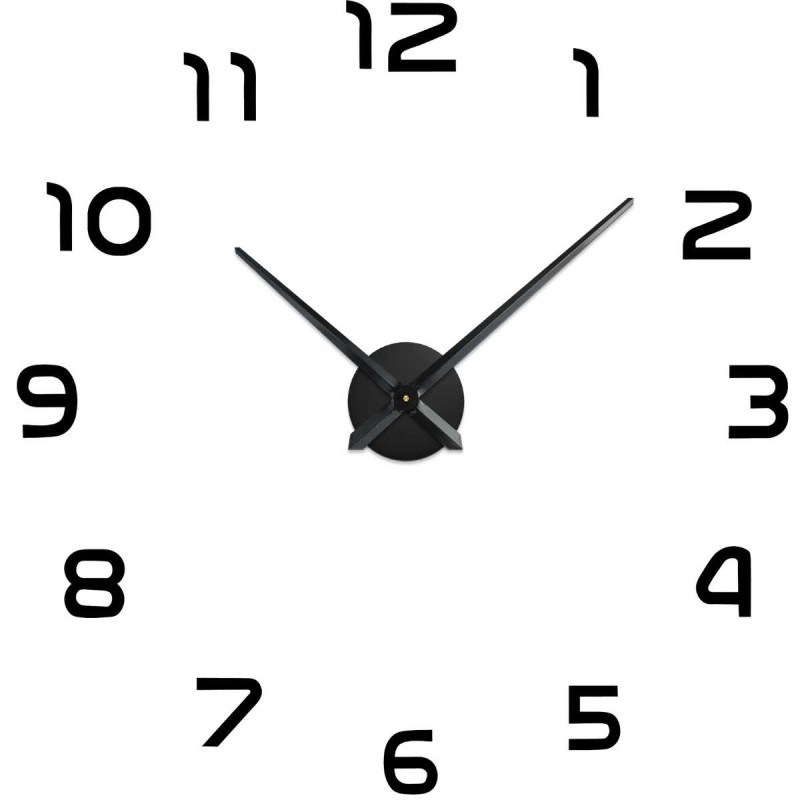 Selbstklebende 3D-Uhr - NUMBEA