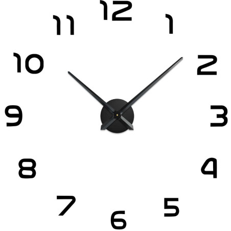 Selbstklebende 3D-Uhr - NUMBEA