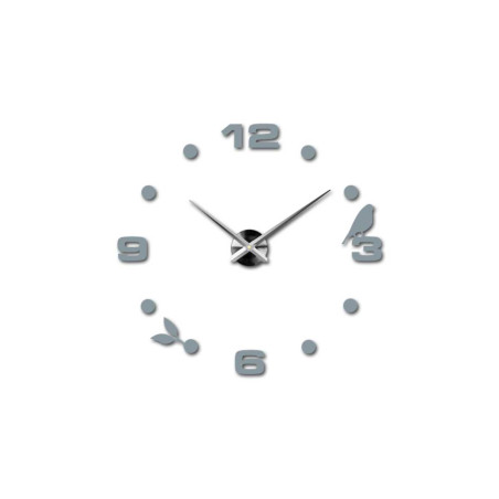 Moderne Spiegel-Wanduhr zum Selbstkleben - DIYPAJPA