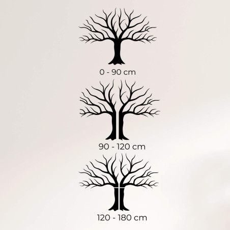 Wandbild Baum und Äste aus Holz - JOLAF