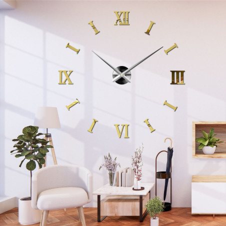 Selbstklebende DIY-Uhr mit 3D-Effekt – eine ideale Ergänzung für Wohnzimmer, Büro oder Flur. Selbstklebende DIY-Uhr mit 3D-Effekt – eine ideale Ergänzung für Wohnzimmer, Büro oder Flur.