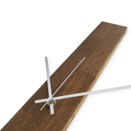 Elegante Wanduhr aus Holz in schwarzem Design -TERRA