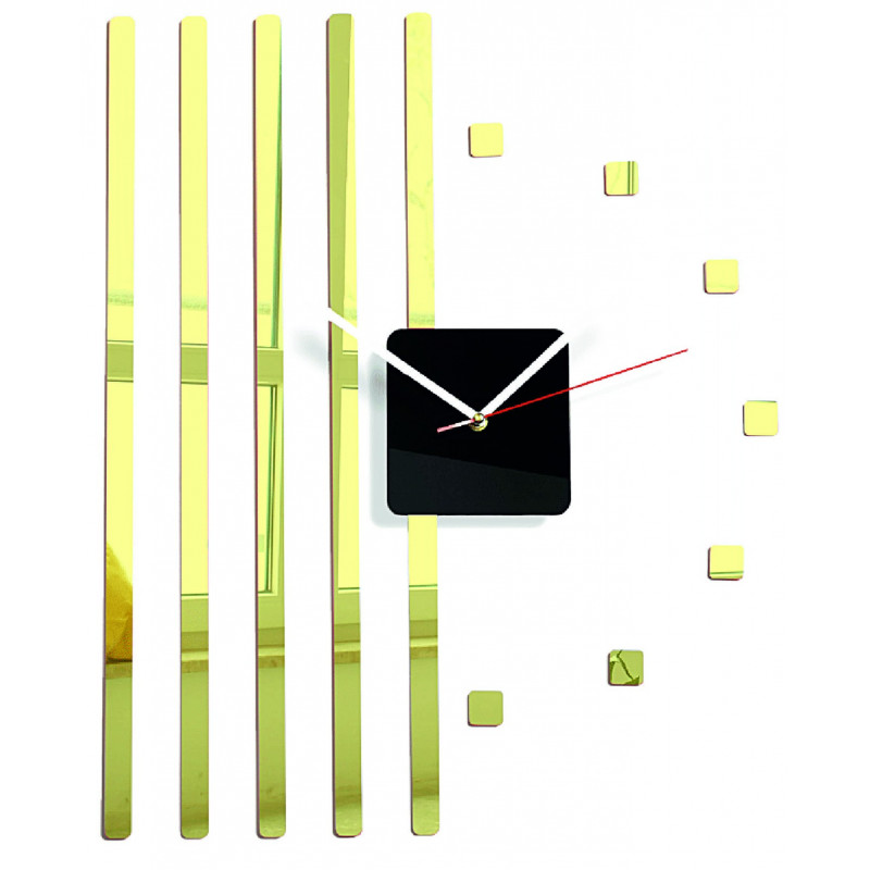 Luxus-Wanduhr, als Geschenk oder ein Bild an der Wand in der Küche, Wohnzimmer. X-momo