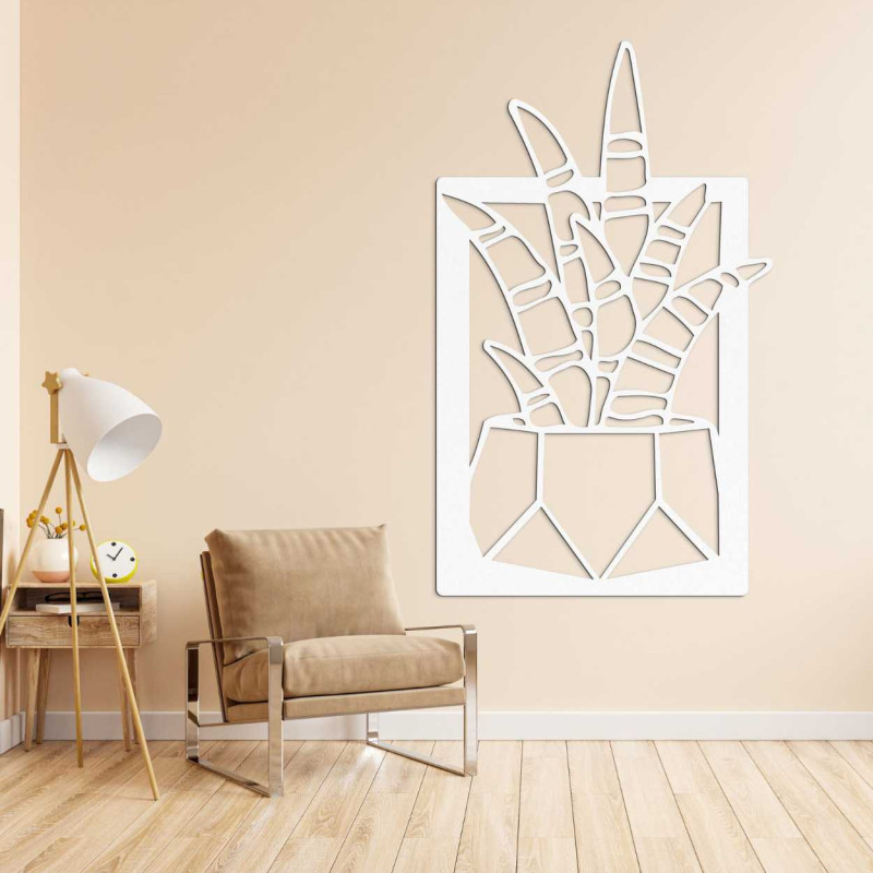 Wanduhr aus Holz mit glatter, runder Form und kontrastierender Mitte.