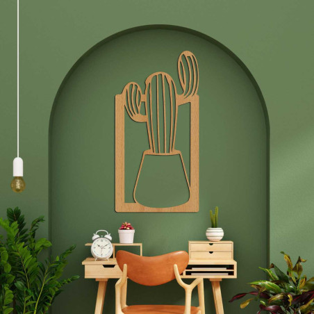 Minimalistisches Holzbild für jedes Interieur, Naturmotiv - DUIO