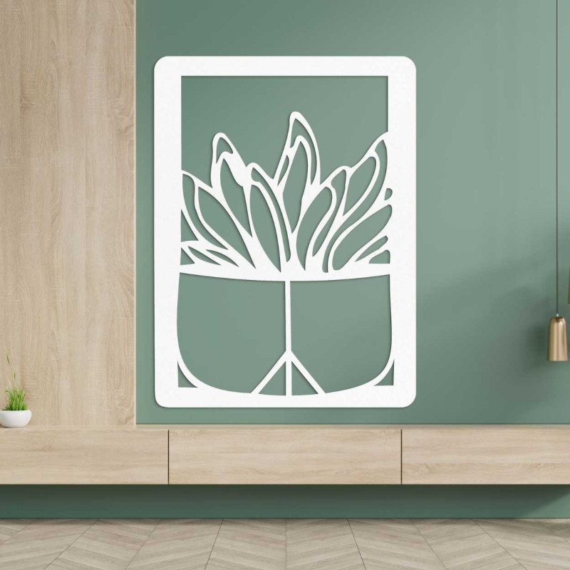 Geschnitzte Wandmalerei - KAKTUS TEDENS | SENTOP