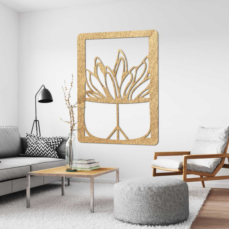 Geschnitzte Wandmalerei - KAKTUS TEDENS | SENTOP