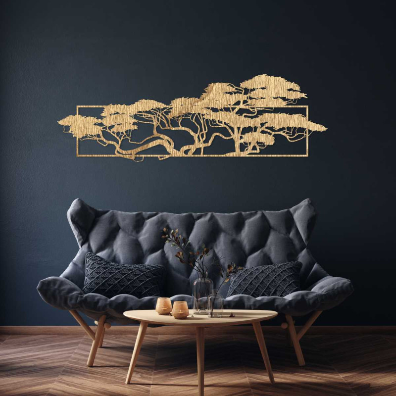 Wandbild mit Kiefernmotiv - TIRALIN