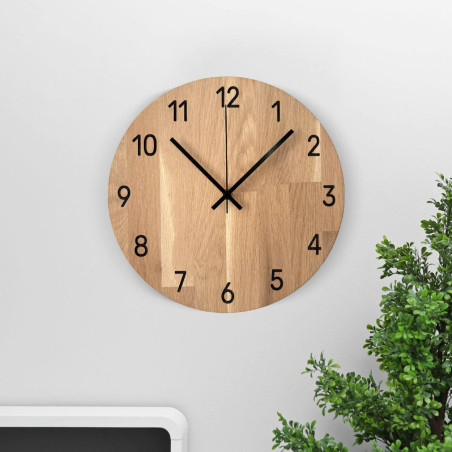 Wanduhr aus Holz Wanduhr aus Holz