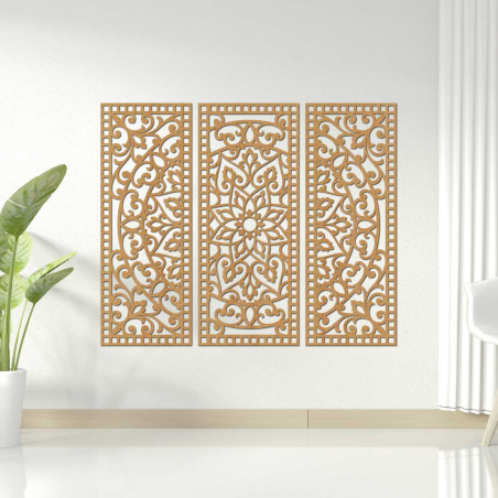 Das dreiteilige Design kombiniert traditionelle Muster mit moderner Präzision. Das dreiteilige Design kombiniert traditionelle Muster mit moderner Präzision.