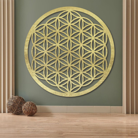 Wanddekoration aus Holz, Blume des Lebens, Mandala der heiligen Geometrie. Wanddekoration aus Holz, Blume des Lebens, Mandala der heiligen Geometrie.