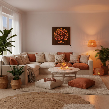 LED-Lichtmalerei für Wohnzimmer, Schlafzimmer oder Büro LED-Lichtmalerei für Wohnzimmer, Schlafzimmer oder Büro