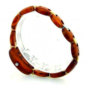 Holz Armbanduhr BEWELL aus natürlichen Materialien. Holz Uhren für Männer und Frauen. 2