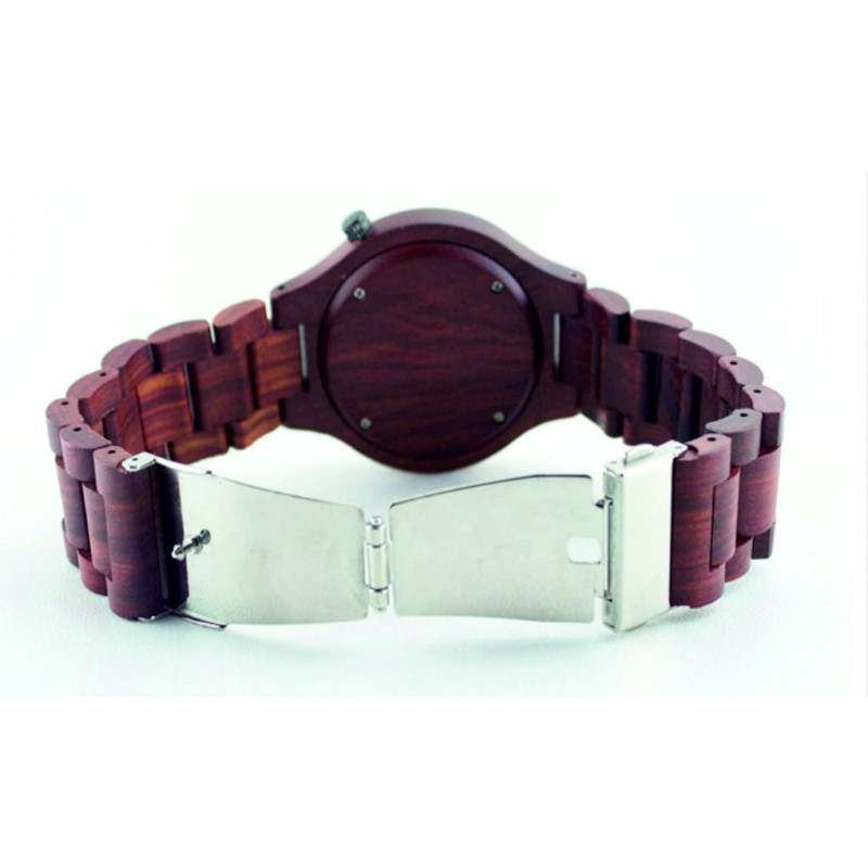 READER Armbanduhr aus Holz. Meine Damen und Herren.