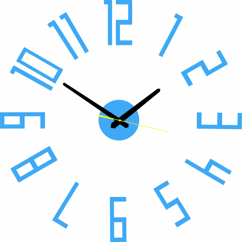 Design Wanduhr für Wohnzimmer, Küche, Kinderzimmer. Wanduhr als Geschenk.