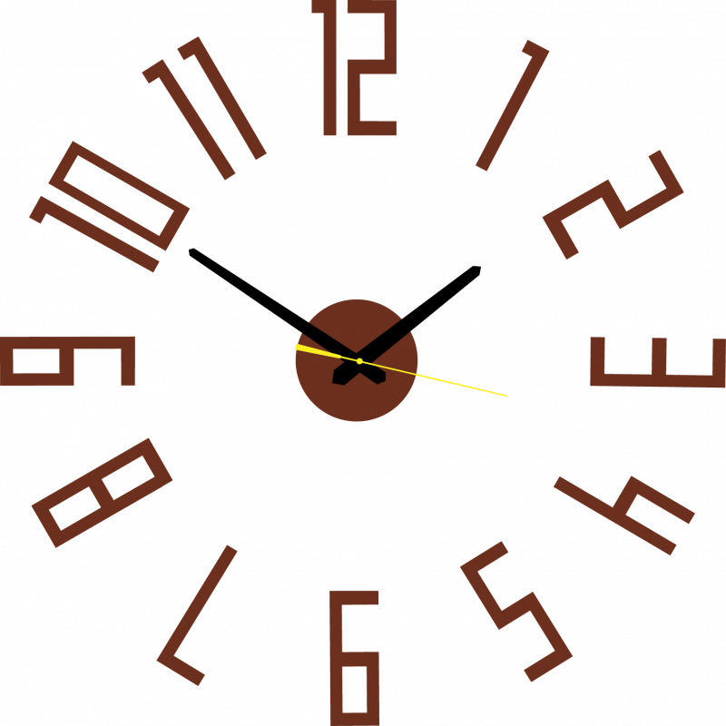 Design Wanduhr für Wohnzimmer, Küche, Kinderzimmer. Wanduhr als Geschenk.