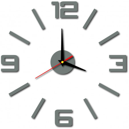 Moderne Wanduhr aus Kunststoff. Eigene Produktion, X-momo Moderne Wanduhr aus Kunststoff. Eigene Produktion, X-momo