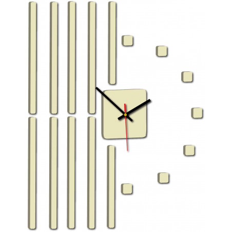 Moderne Uhr an einer Wand aus Kunststoff. Eigene Produktion, X-momon Bild an der Wand in der Küche, Wohnzimmer. X-momo Moderne Uhr an einer Wand aus Kunststoff. Eigene Produktion, X-momon Bild an der Wand in der Küche, Wohnzimmer. X-momo