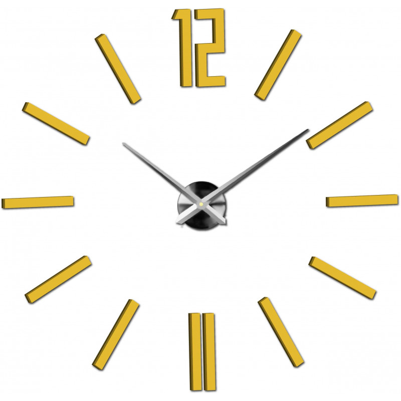 Wanduhren zum Aufkleben, Luxus-Stent-Uhren, Kunststoffuhren