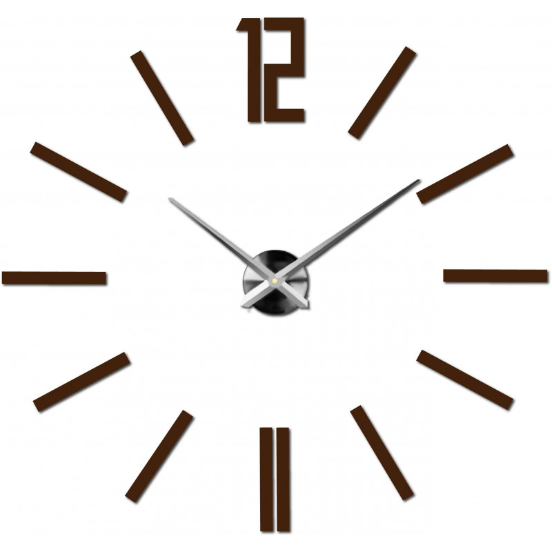 Wanduhren zum Aufkleben, Luxus-Stent-Uhren, Kunststoffuhren