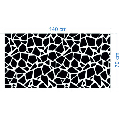 Moderne dekorative Spiegel. Spiegel und bunte Wandaufkleber, 3D-Aufkleber aus Acryl