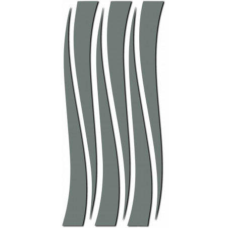 Dekorativer Spiegel. Spiegel Aufkleber an der Wand wie ein Bild oder Dekoration, 3D-Acryl-Aufkleber