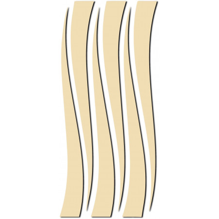 Dekorativer Spiegel. Spiegel Aufkleber an der Wand wie ein Bild oder Dekoration, 3D-Acryl-Aufkleber