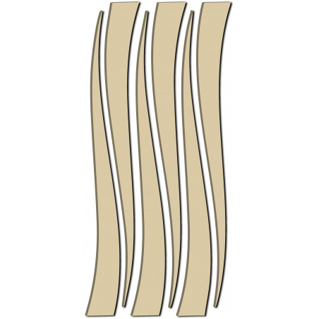 Dekorativer Spiegel. Spiegel Aufkleber an der Wand wie ein Bild oder Dekoration, 3D-Acryl-Aufkleber