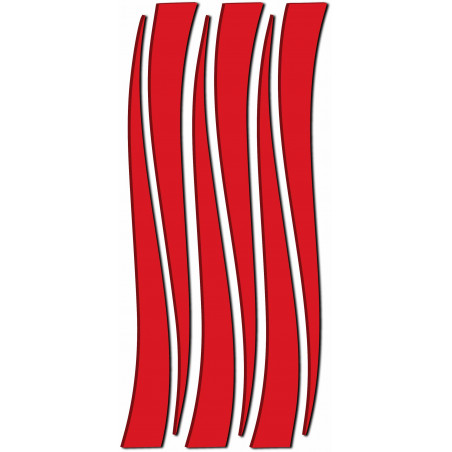 Dekorativer Spiegel. Spiegel Aufkleber an der Wand wie ein Bild oder Dekoration, 3D-Acryl-Aufkleber