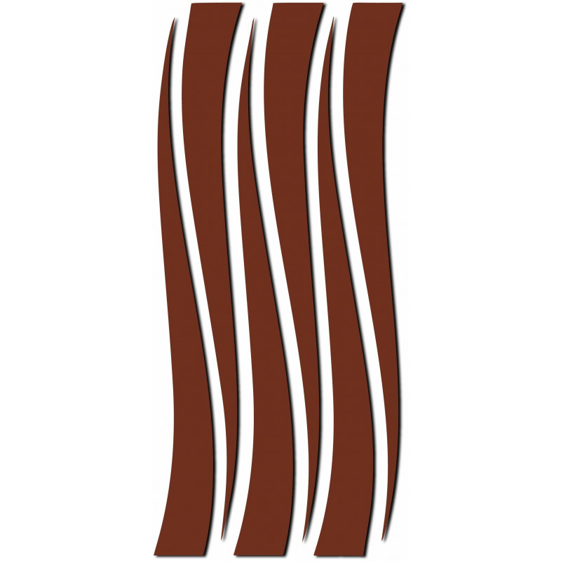 Dekorativer Spiegel. Spiegel Aufkleber an der Wand wie ein Bild oder Dekoration, 3D-Acryl-Aufkleber