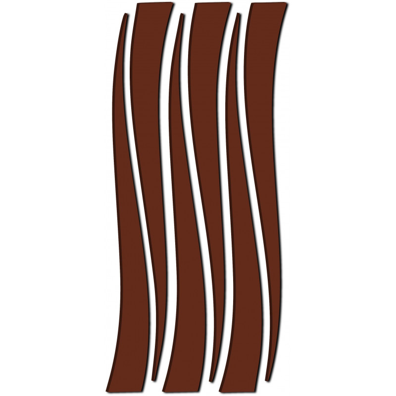 Dekorativer Spiegel. Spiegel Aufkleber an der Wand wie ein Bild oder Dekoration, 3D-Acryl-Aufkleber