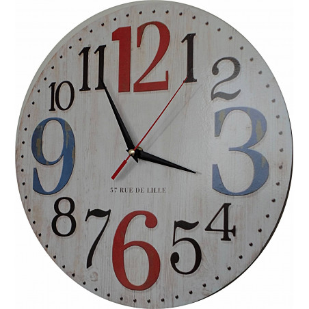 Holzuhr Bild ROSE . Fi 34 cm Holzuhr Bild ROSE . Fi 34 cm