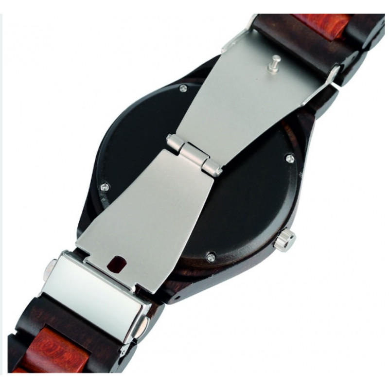 READER Armbanduhr aus Holz. Meine Damen und Herren.