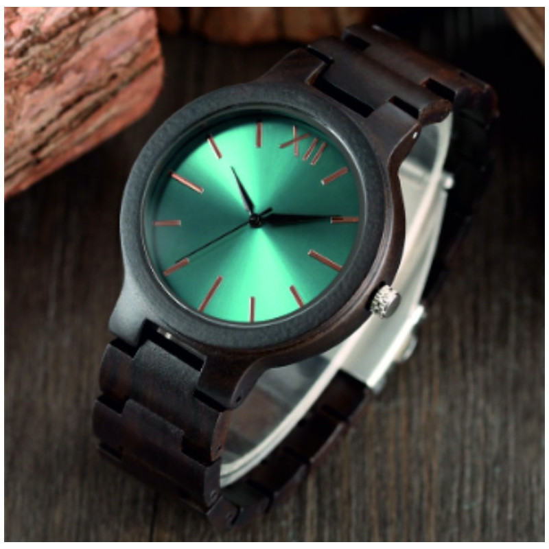 READER Armbanduhr aus Holz. Meine Damen und Herren.