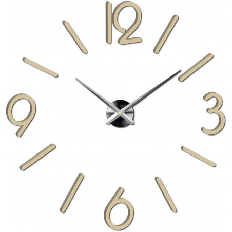 Wanduhren zum Aufkleben, Luxus-Stent-Uhren, Kunststoffuhren