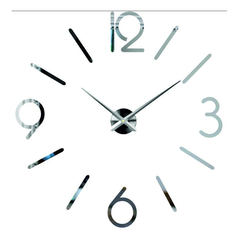 Wanduhren zum Aufkleben, Luxus-Stent-Uhren, Kunststoffuhren