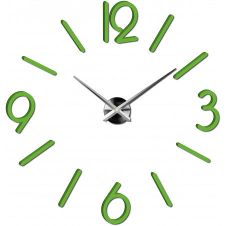 Wanduhren zum Aufkleben, Luxus-Stent-Uhren, Kunststoffuhren