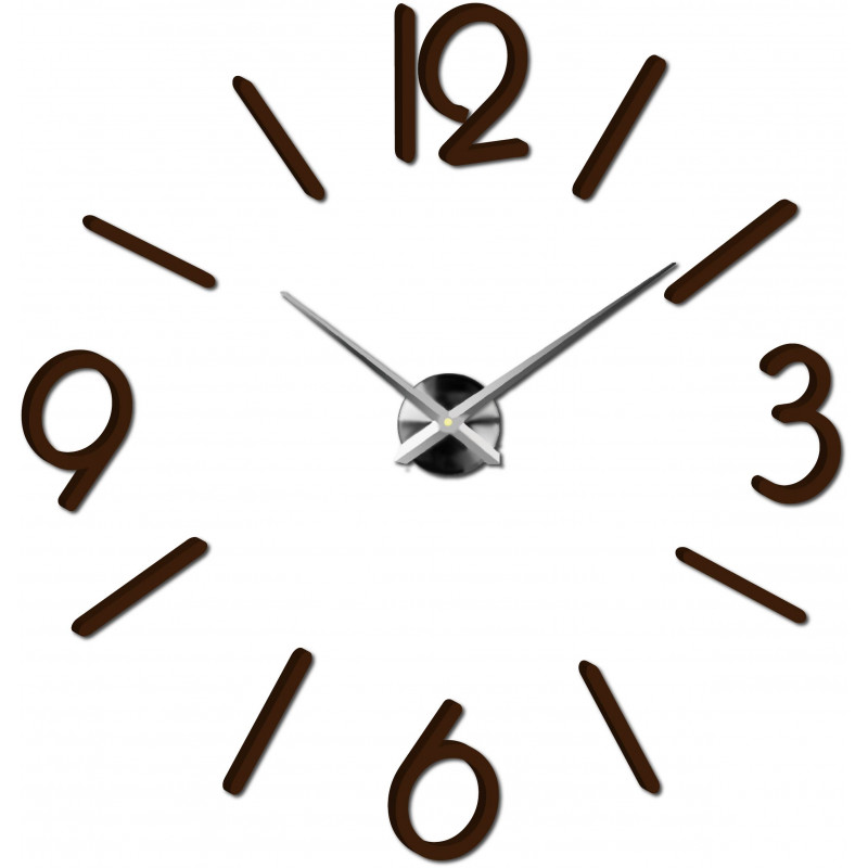 Wanduhren zum Aufkleben, Luxus-Stent-Uhren, Kunststoffuhren