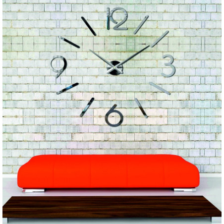 Wanduhren zum Aufkleben, Luxus-Stent-Uhren, Kunststoffuhren