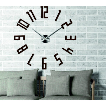 Klebe Wanduhr, Luxus Wanduhr, Plastikuhr Klebe Wanduhr, Luxus Wanduhr, Plastikuhr