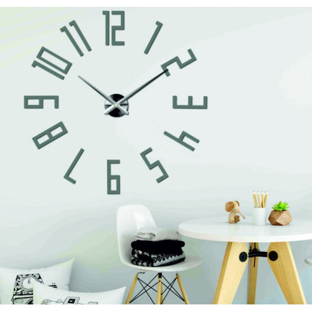 Klebe Wanduhr, Luxus Wanduhr, Plastikuhr Klebe Wanduhr, Luxus Wanduhr, Plastikuhr