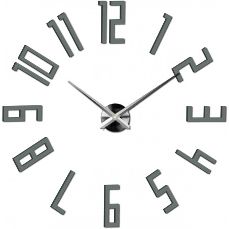 Klebe Wanduhr, Luxus Wanduhr, Plastikuhr Klebe Wanduhr, Luxus Wanduhr, Plastikuhr