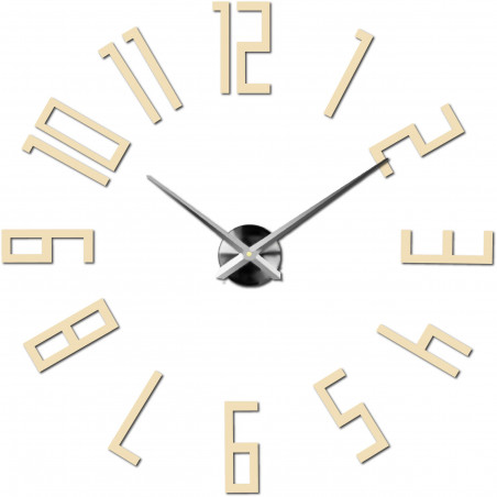 Klebe Wanduhr, Luxus Wanduhr, Plastikuhr Klebe Wanduhr, Luxus Wanduhr, Plastikuhr