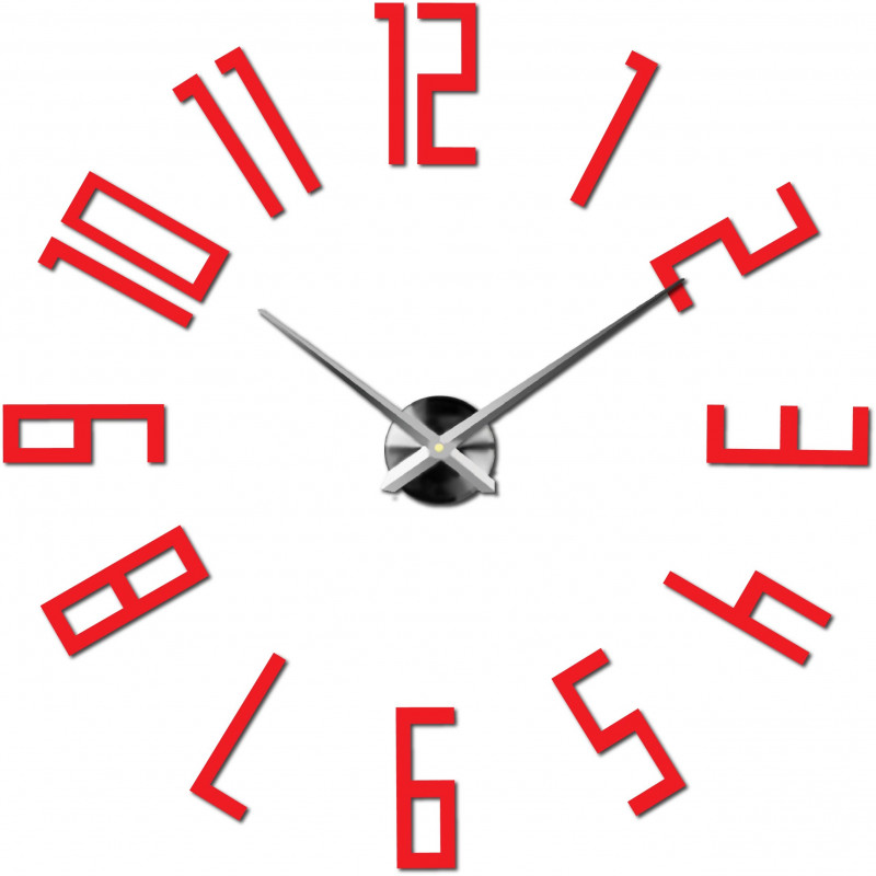 Klebe Wanduhr, Luxus Wanduhr, Plastikuhr